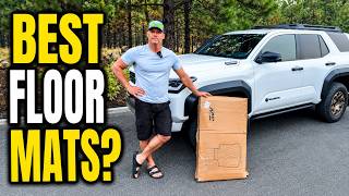 3W Floor Mats vs. OEM Floor Mats (featuring 2026 Toyota 4Runner)