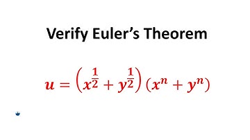 Verify Euler