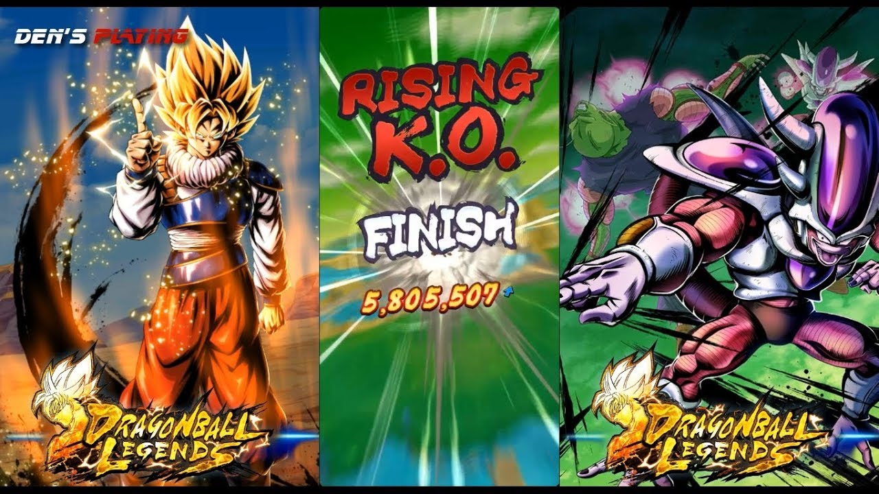 Dragon Ball Legends: Legends Road Super Saiyan Goku - 3000000 Rising Rush Damage Mission
