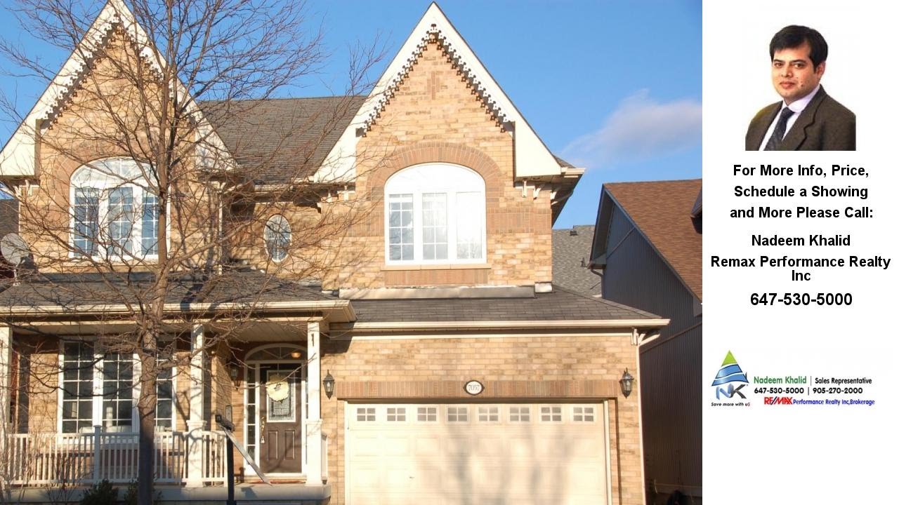 Gooderham Estate Blvd, Mississauga, Ontario Presented by Nadeem Khalid