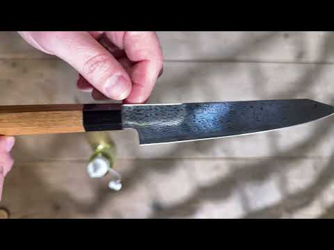 Hatsukokoro Sunaarashi VG10 Damast Kiritsuke Petty 15 cm