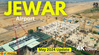 Jewar expressway & Airport Update | #rslive | #4k |