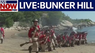 WATCH: Bunker Hill reenactment battle in Massachusetts