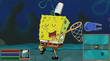 SpongeBob uses a Potion of Detect Creatures