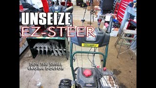 HOW-TO Unseize The EZ-STEER On A Snowblower