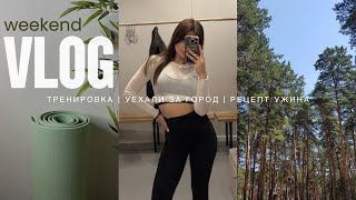 35. VLOG выходных дней | уехали за город // как получать удовольствие от жизни?