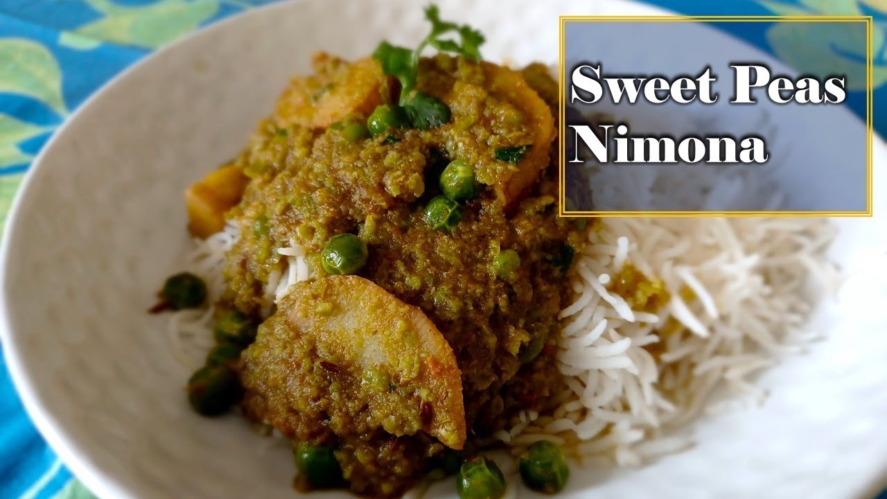Sweet Peas Nimona Recipe Sweet Peas Gravy Green Peas Vegan Recipe YouTube