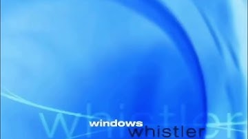 Windows Codename Whistler Startup Animation (fake sound) 4K 60 FPS