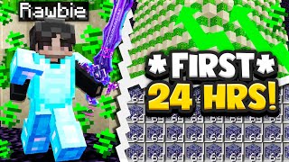 My Insane First 24 Hours As A Solo Minecraft Factions Complex Gaming 1