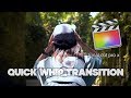 ファイナルカットプロ ヒュッと映像切り替え！Fcpx Quick Whip Transition. 【Final Cut Pro x】