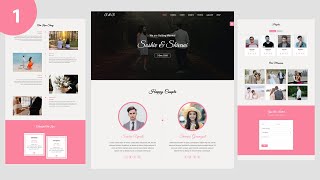 Wedding Planner Website using Html Css & Jquery | Part 1 screenshot 4