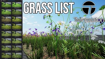 All The Realistic Grass In Twinmotion 2023