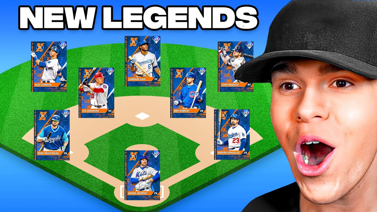 Can I Build a Winning Team with 17 NEW MLB Legends? - YouTube