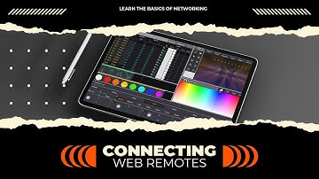 Connecting MA3 Web Remotes