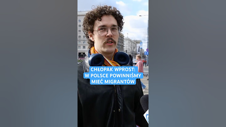 W POLSCE POWINNO BYĆ WIĘCEJ MIGRANTÓW. MŁODY POLAK POWIEDZIAŁ TO WPROST