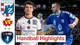 HC Zagreb vs montpellier handball highlights ehf champions league 2024