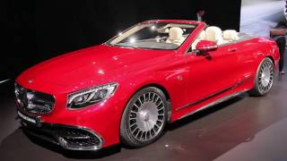 2018 Mercedes-Maybach S650 Cabriolet preview