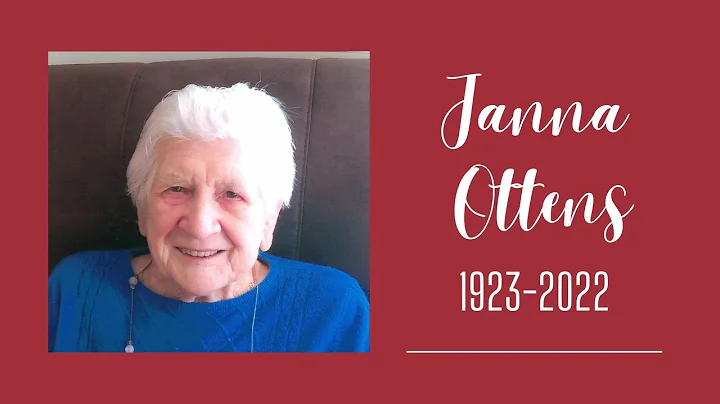 Janna Ottens Celebration of Life - Friday October ...