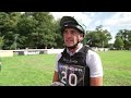 Max Warburton over the moon with Deerpairc Revelry at Burghley