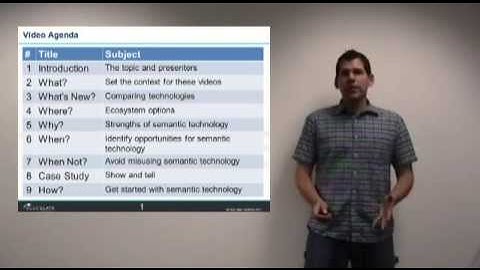 Introduction (Part 1 of 9) [When To Consider Semantic Technology for Your Enterprise]