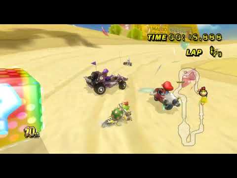 Mario Kart Wii 150cc Special Cup Grand Prix Bowser Jr Gameplay Standard Bike M Credits