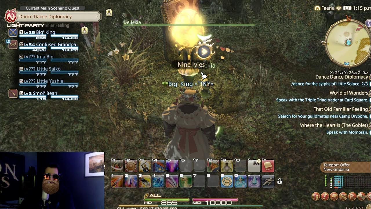 "STARTING FFXIV" BIG KING ADVENTURES YouTube