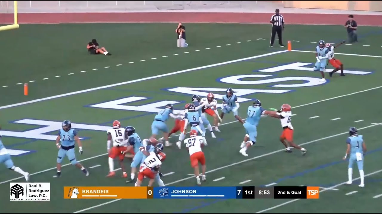 Brandeis Broncos vs. Johnson Jaguars highlights | September 26, 2025