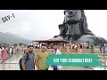 Trip to Ooty ( Adi yogi ) | Ooty - Heaven On The Earth | Delhi To Ooty | day -1 for Adi yogi