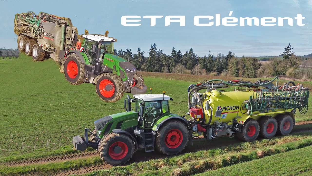 🇨🇵Doublé de fendt et pichon à l'épandage / ETA Clément