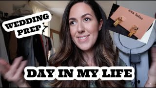 WEDDING DRESS FITTING + PICKING OUT MY JEWELRY! | vlog