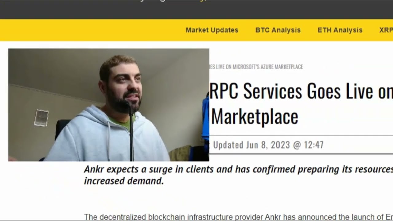 ANKR good news & MATIC staking