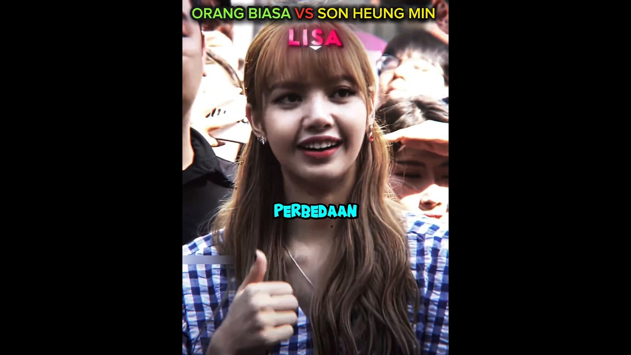 Son Heung-min Cuek Banget Saat Bertemu Lisa BLACKPINK!