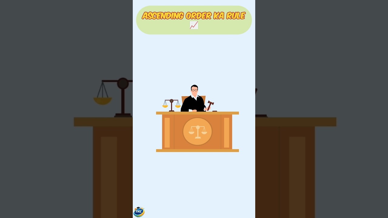 Arithmetic Basic Video 04 (Ascending Order)