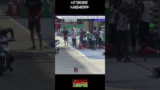 strong honda wave 125 4 valve drag racing #ctto