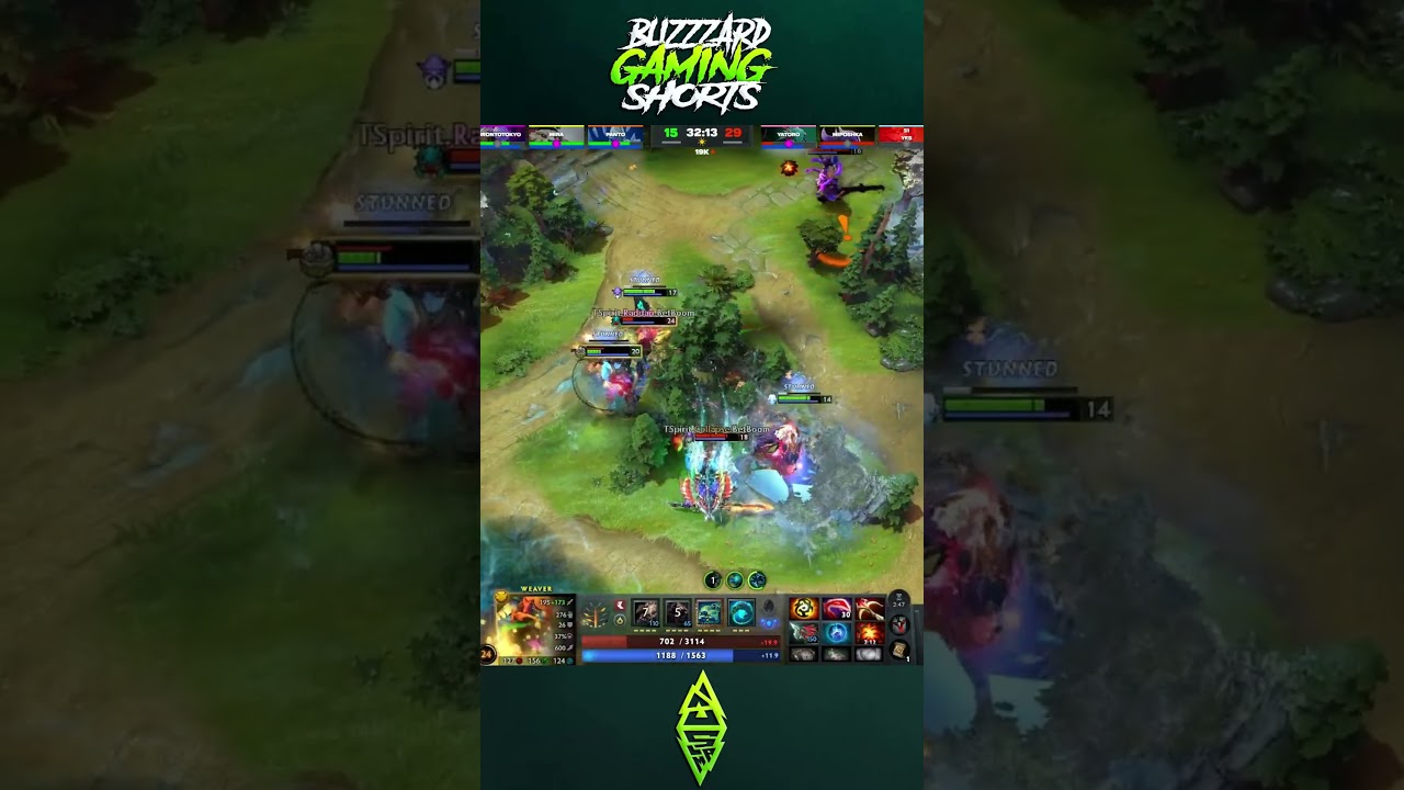 Aurora vs Team Spirit | Yatoro Rampage Against Aurora | BLAST Slam 