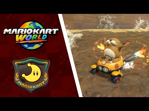 RALLY LUNA - Mario kart world gameplay ITA