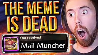 Asmond Finally Gets The Mail Muncher Mount