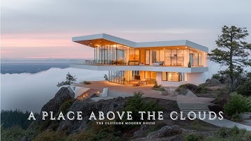 A Place Above the Clouds: The Cliffside Modern House