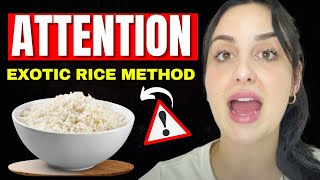 EXOTIC RICE METHOD - ✅((CORRECT RECIPE))✅ -  Exotic Rice Hack for Weight Loss - Exotic Rice Hack