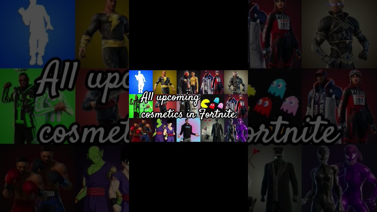 All upcoming cosmetics in Fortnite! 