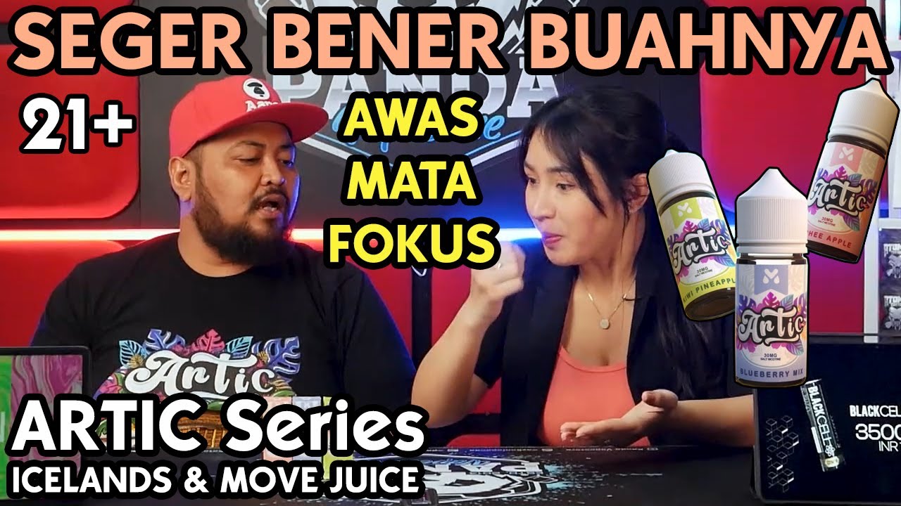 SEGER NONTON NYA | ARTIC Salt Series by ICELANDS & MOVE JUICE