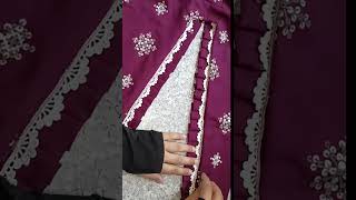 Pakistani neck design cutting and stitching/ latest neck design #trending #viral #sewing hacks