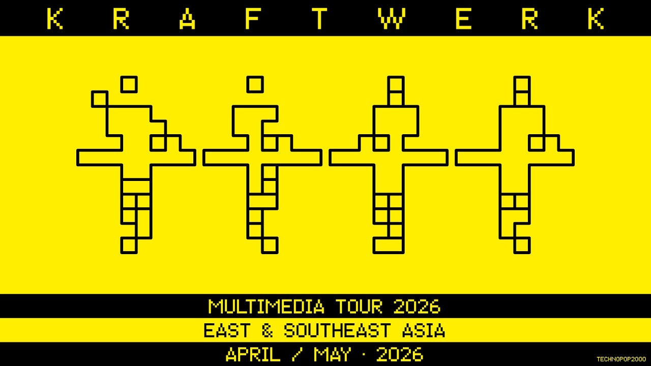 Kraftwerk - Multimedia Tour 2026 - East & Southeast Asia [Fan