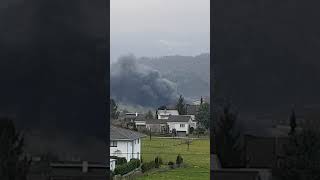 Grosser Schaden beim Brand einer Industriehalle in Rothrist vom 21.02.2018
