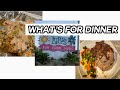 WHAT’S FOR DINNER| FAMILY MEAL IDEAS | COOK WITH ME