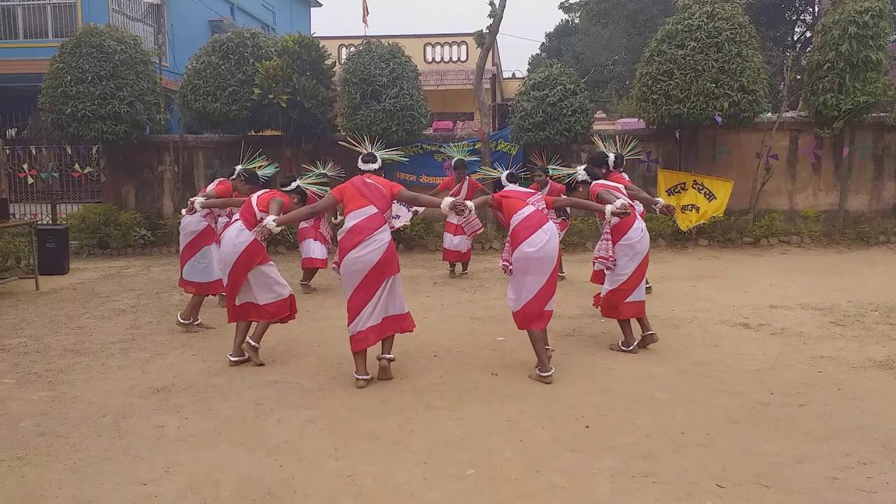 Hahara ge rilamala Santhali school program dance 2020-21