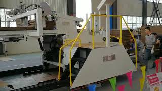 high speed automatic lead edge vacuum printer slotter diecutter machine with feeder