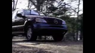 MW 1997 First Drive The Mercedes Benz M-Class | Retro Review screenshot 5