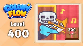 Colony Flow level 400 walkthrough solution gameplay 