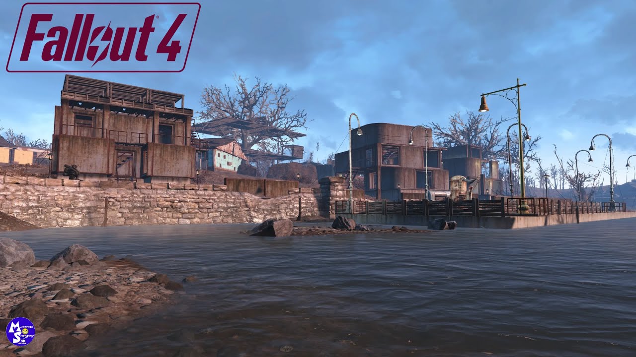 Let's Build Sanctuary(Far Harbor Settlement)Fallout 4 Wasteland